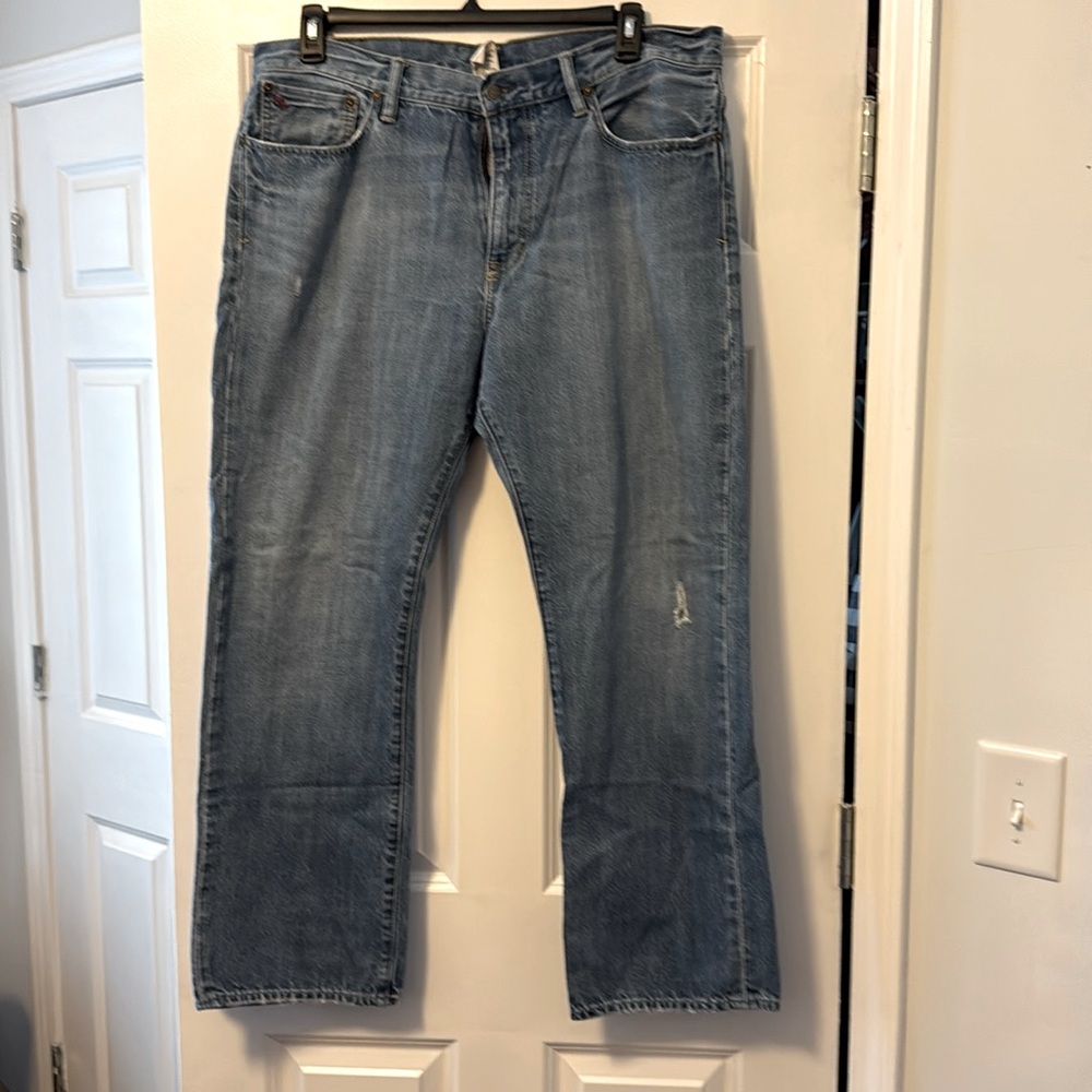 Men’s 36/30 Ralph Lauren Distressed Denim. Like New!!!!
